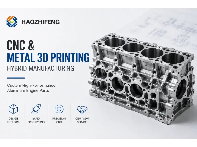 Waarom CNC- en metaaldrukkombinasie gewild is in aluminium-enjinvervaardiging?