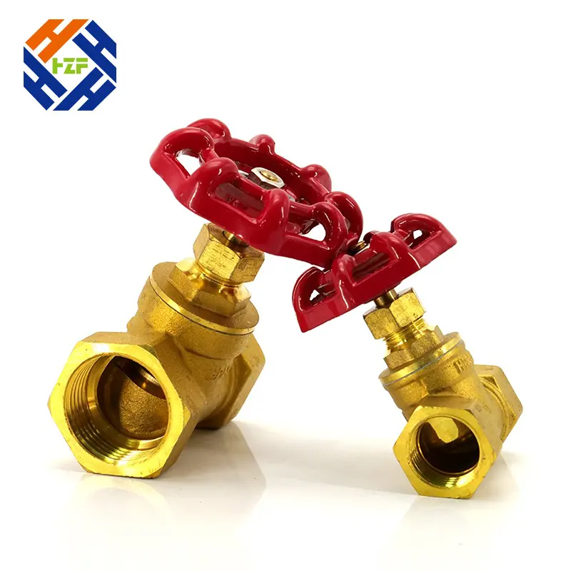 Geelkoperdraad Globe Gate Valve
